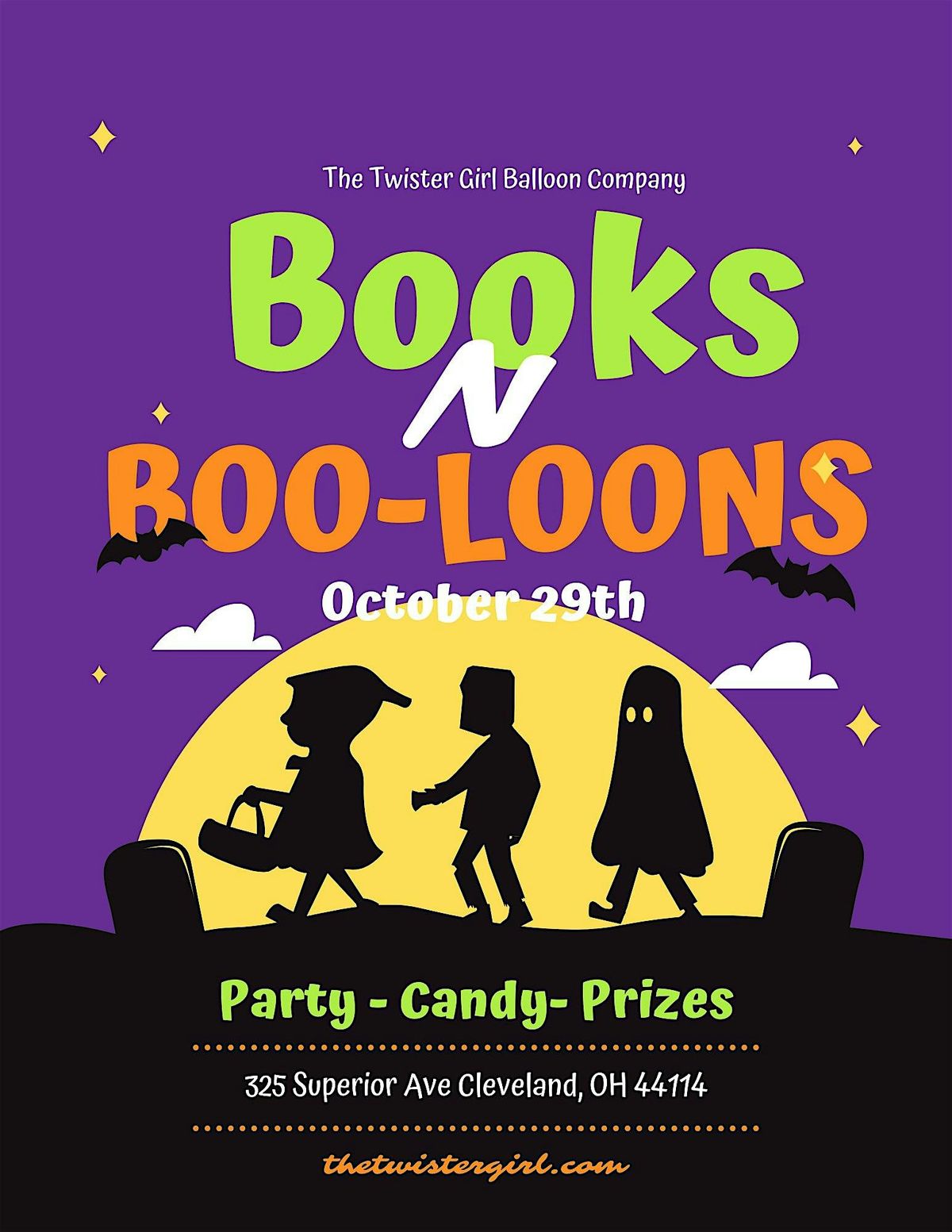 Join us for Books-N-BOO-LOONS Night