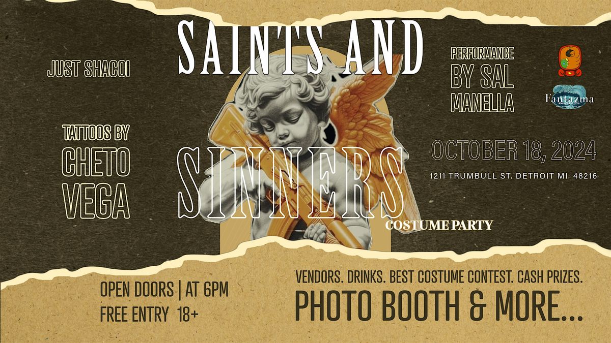 Saints And Sinners Costume Party