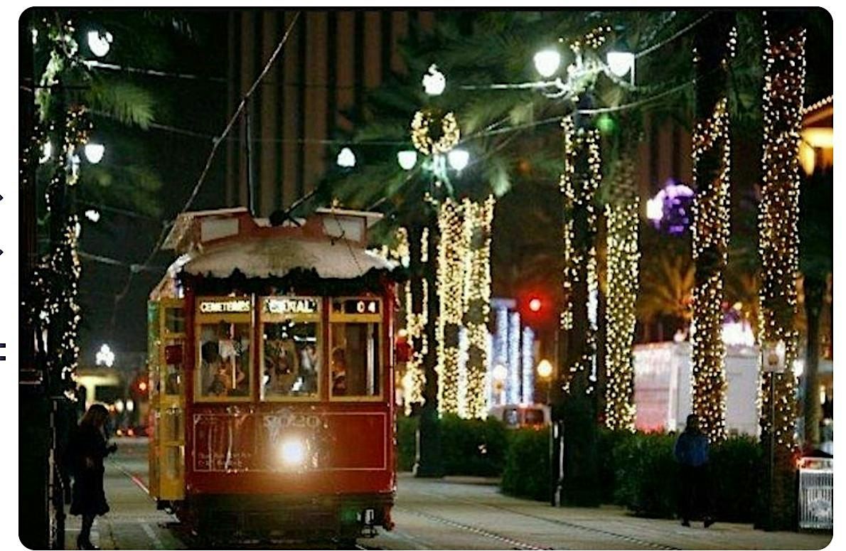 NOLA Christmas Lights, Cocktails  & a Holiday Experience full of History