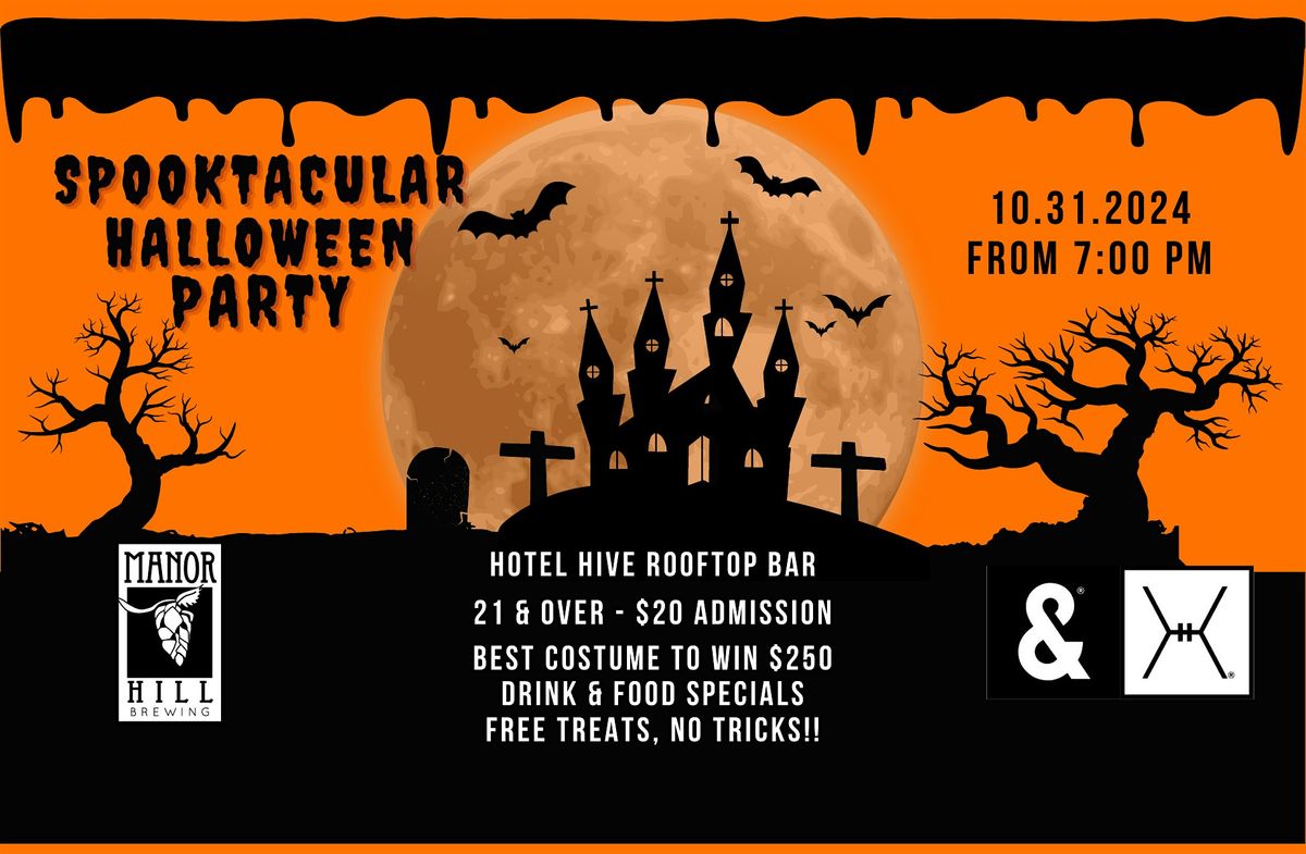 HALLOWEEN SPOOK-TACULAR @ HOTEL HIVE ROOFTOP