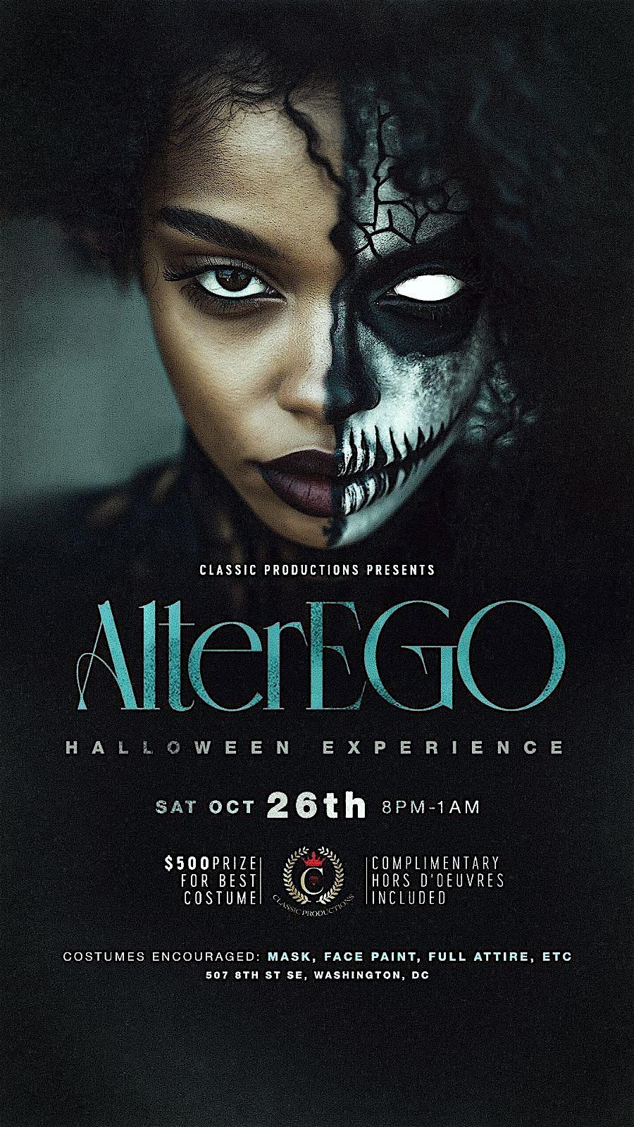 ALTER EGO: The Ultimate Halloween Experience \/\/ 10.26 {DC}