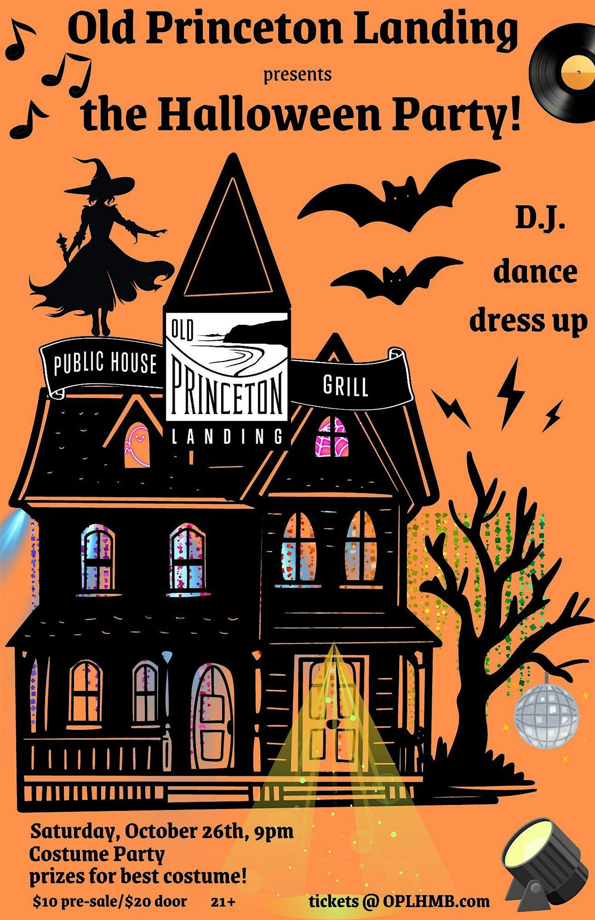 14th Annual Old Princeton Landing Halloween Party