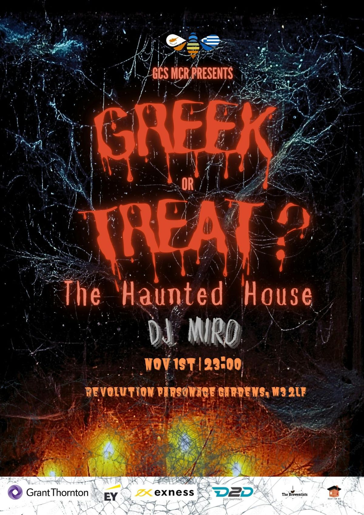 GREEK OR TREAT - THE HAUNTED HOUSE | SATURDAY 01\/11 