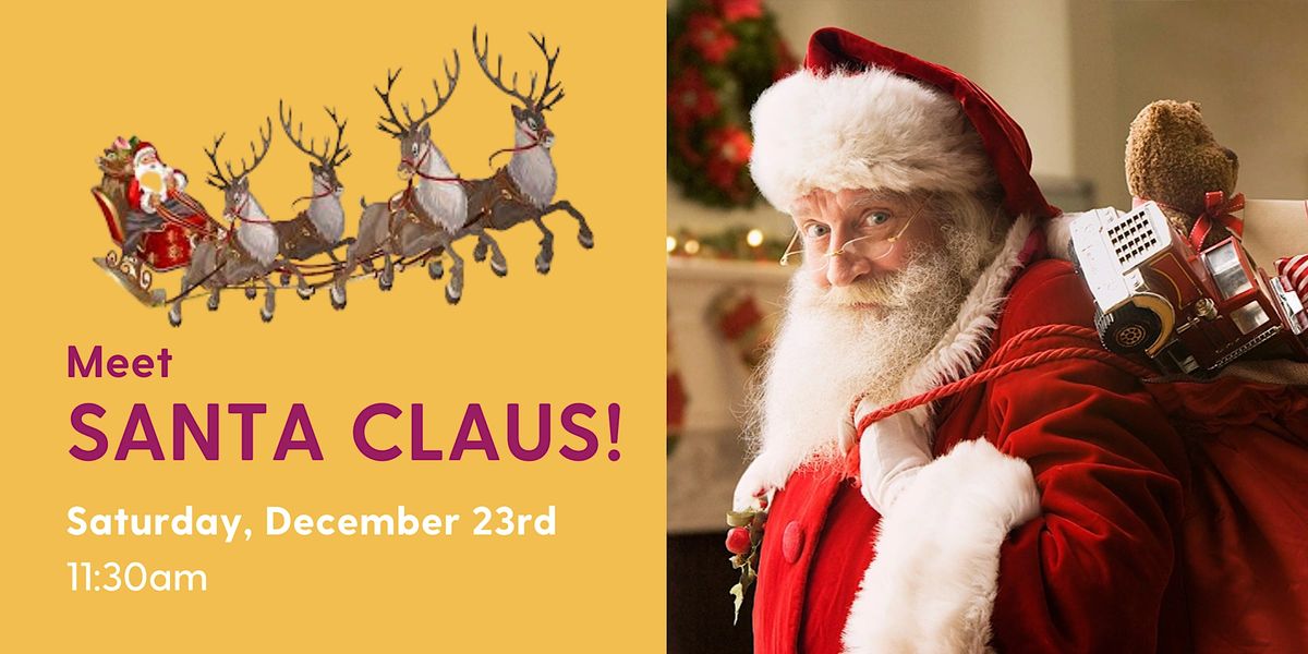 Meet SANTA CLAUS! Bookery Manchester December 23, 2023