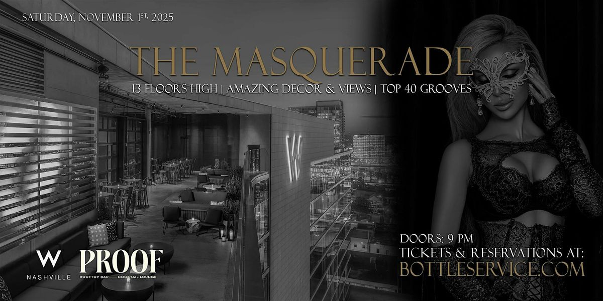 W Nashville Rooftop | Halloween Masquerade Party