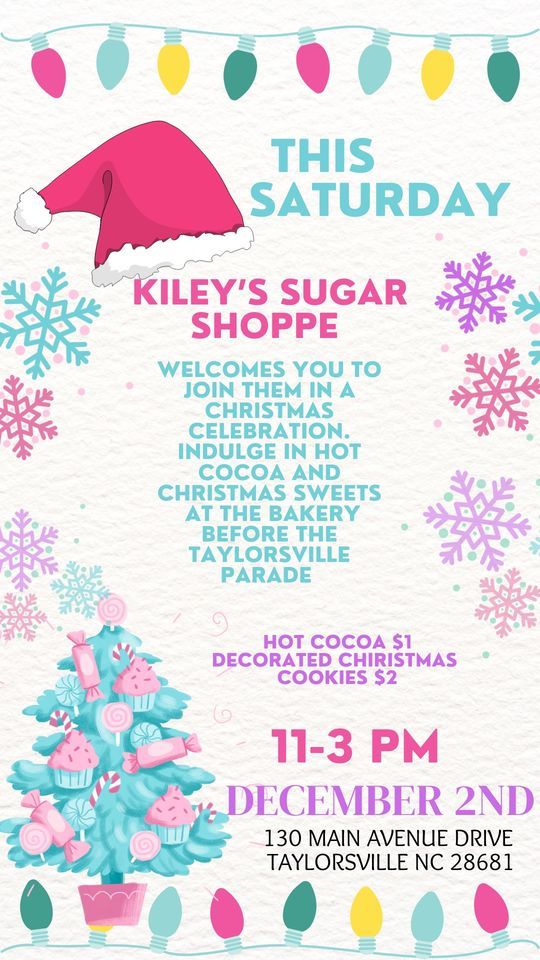 Christmas Parade Cocoa & Cookies Kiley's Sugar Shoppe, Taylorsville
