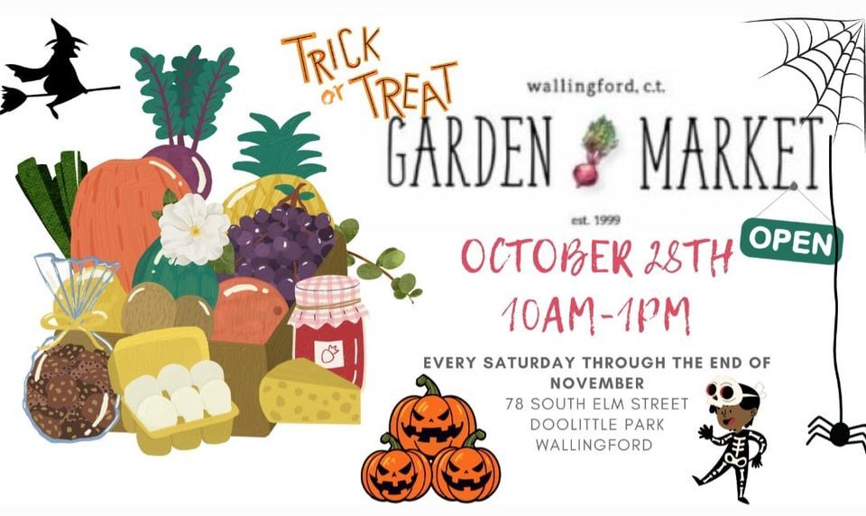 Saturday Wallingford Farmers Market Trick or Treat Day Doolittle