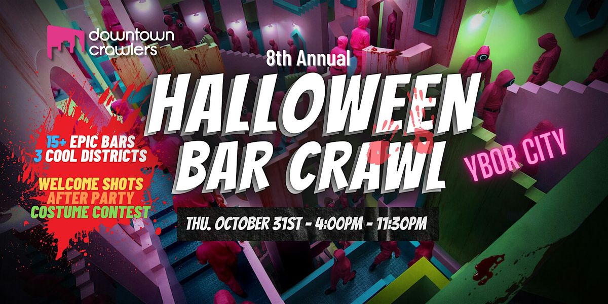 Halloween Bar Crawl 10\/31 - Ybor City