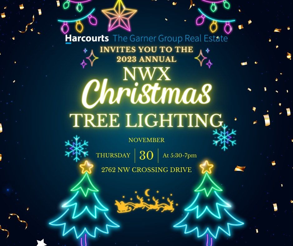 2023 Annual Northwest Crossing Christmas Tree Lighting Harcourts The