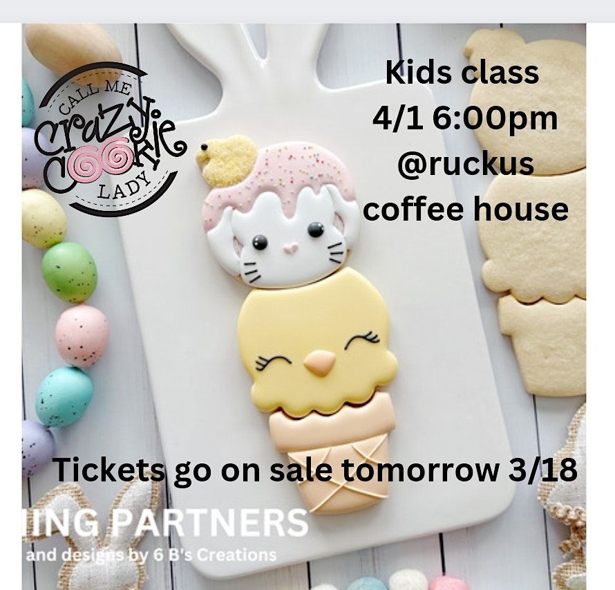 Kids Easter Cookie Class