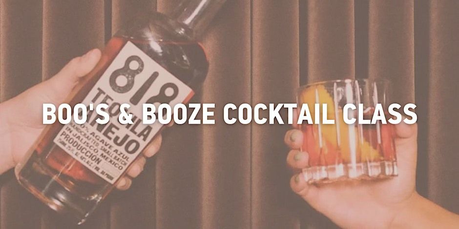 Boo's & Booze Cocktail Class