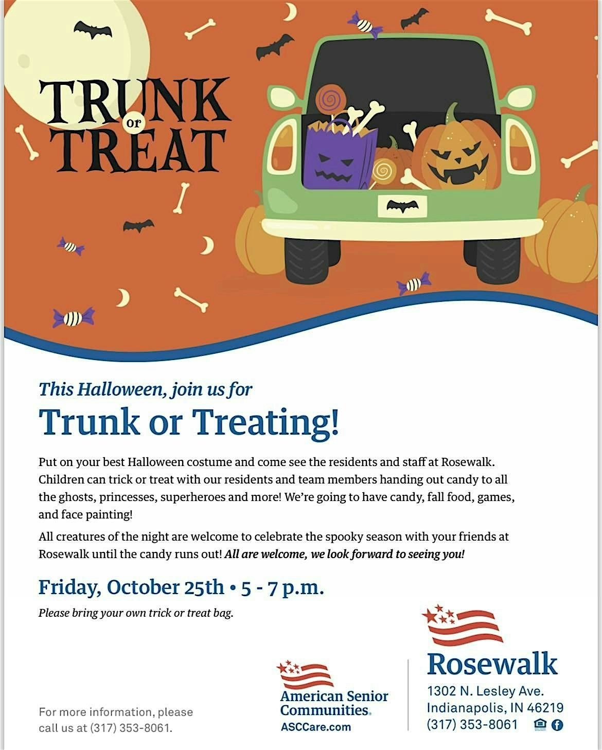 Trunk or Treat at Rosewalk Village