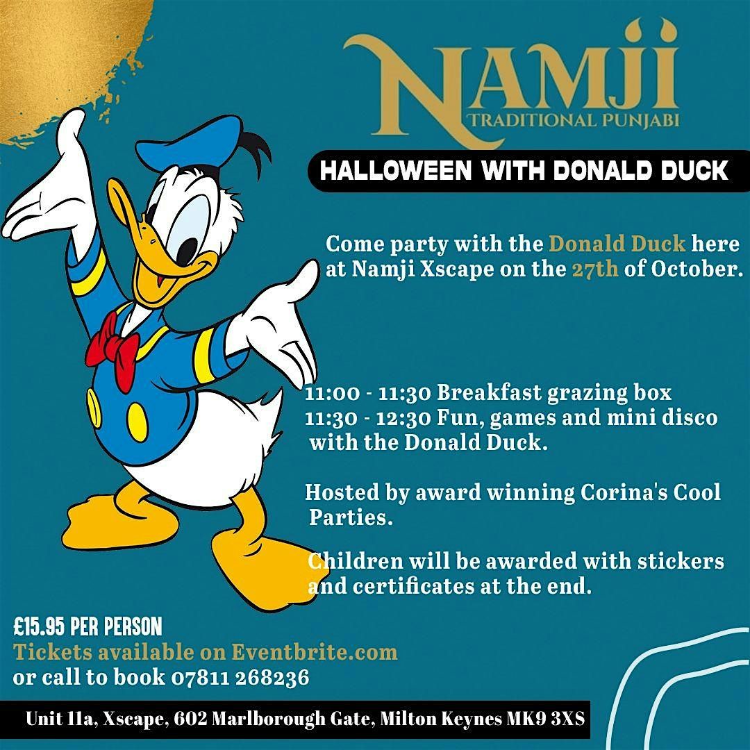 Halloween with Donald Duck