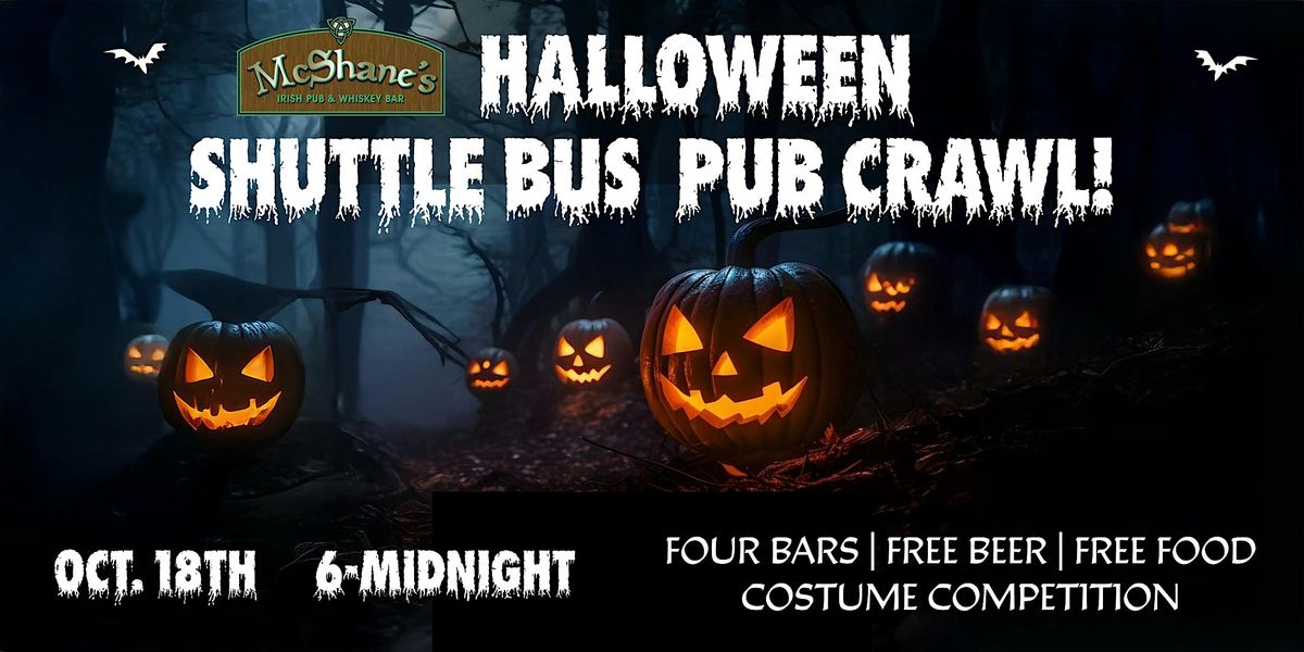 McShane's Annual Halloween Shuttle Pub Crawl