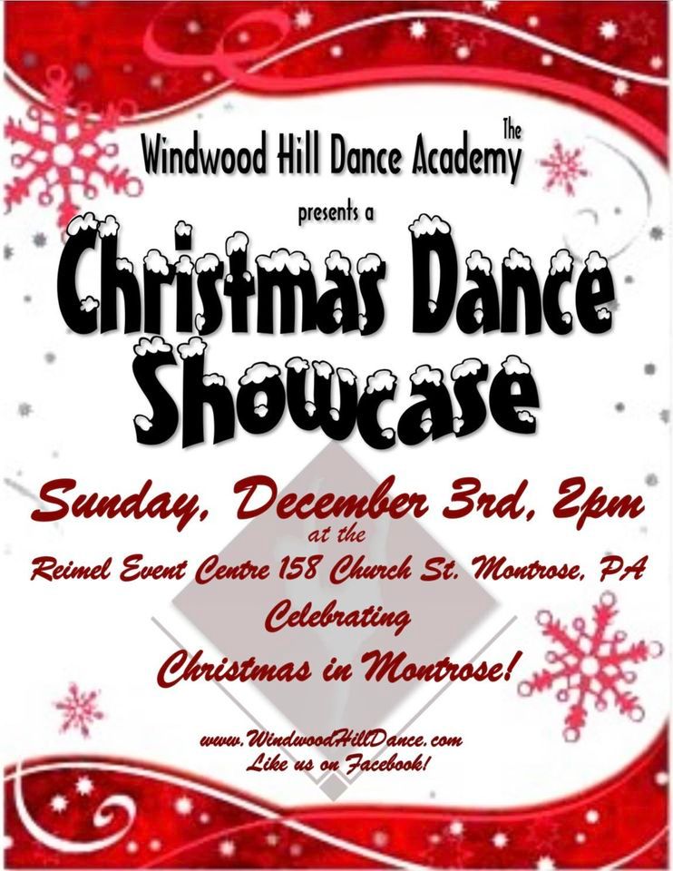 Windwood Hill Dancers present a Christmas Dance Showcase Christmas in Montrose Weekend! Church