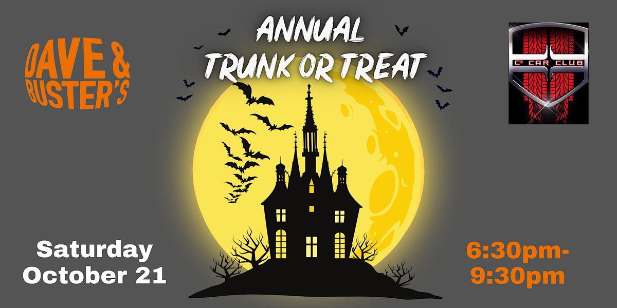 Dave and Busters Annual Trunk or Treat Dave & Buster's Tucson, East