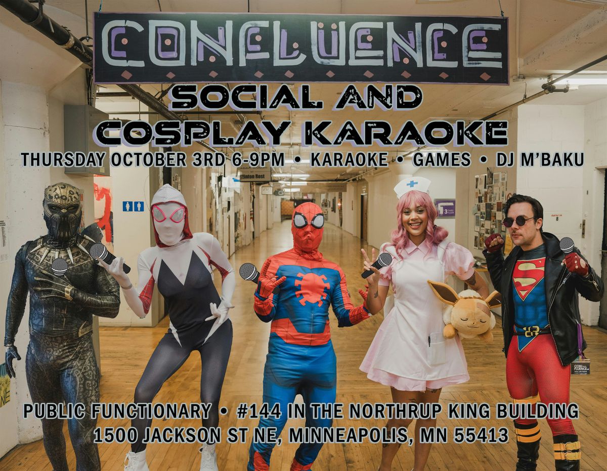 ConFluence Social and Cosplay Karaoke