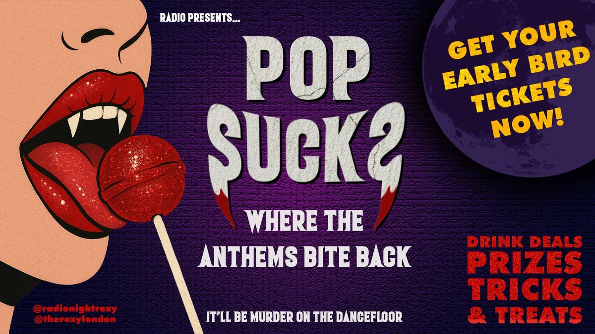 POP SUCKS X RADIO CLUB - A HALLOWEEN SPECIAL 