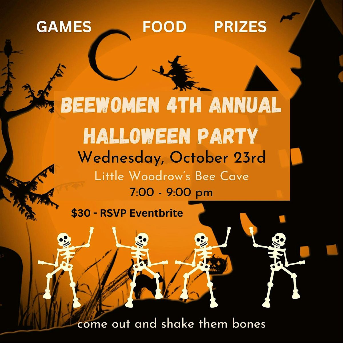 BeeWomen HALLOWEEN PARTY