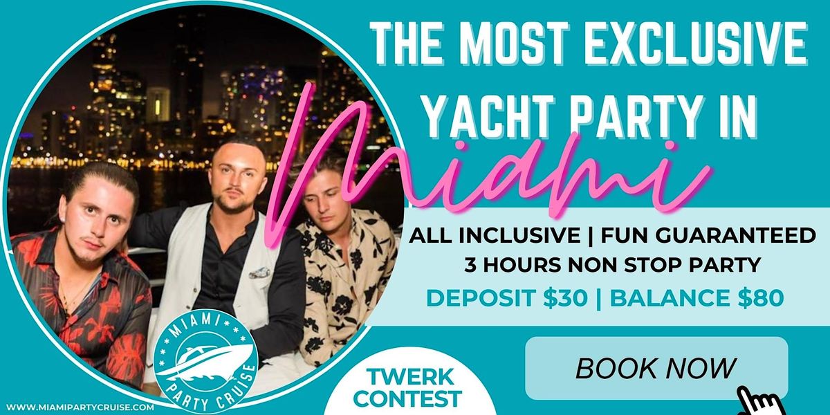 YACHT PARTY MIAMI EASTER HOLIDAYS