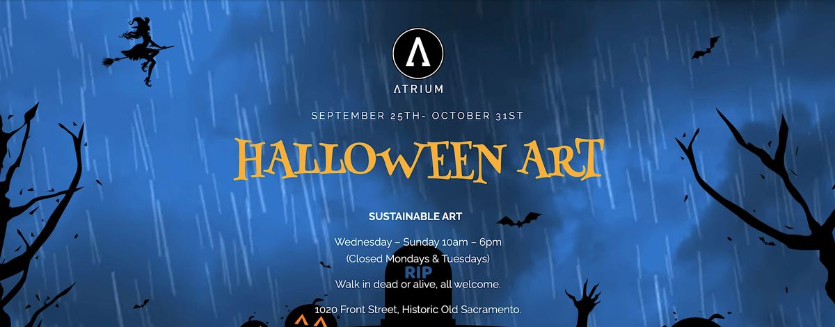 Halloween Art Cafe - Spook & Sip - Sculpt & paint spooky creations