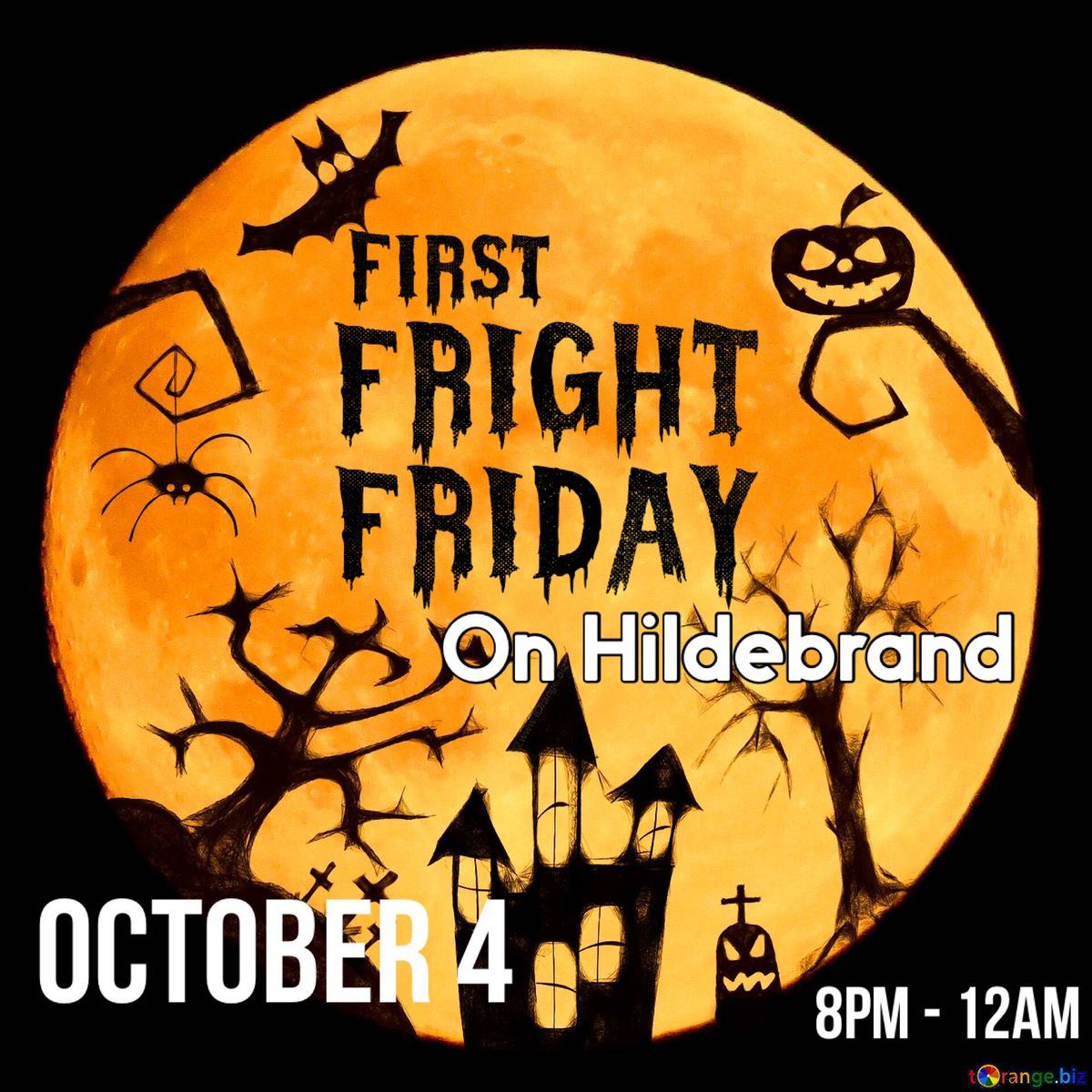 FIRST FRIGHT FRIDAY HALLOWEEN KICK-OFF BLOCK OARTY