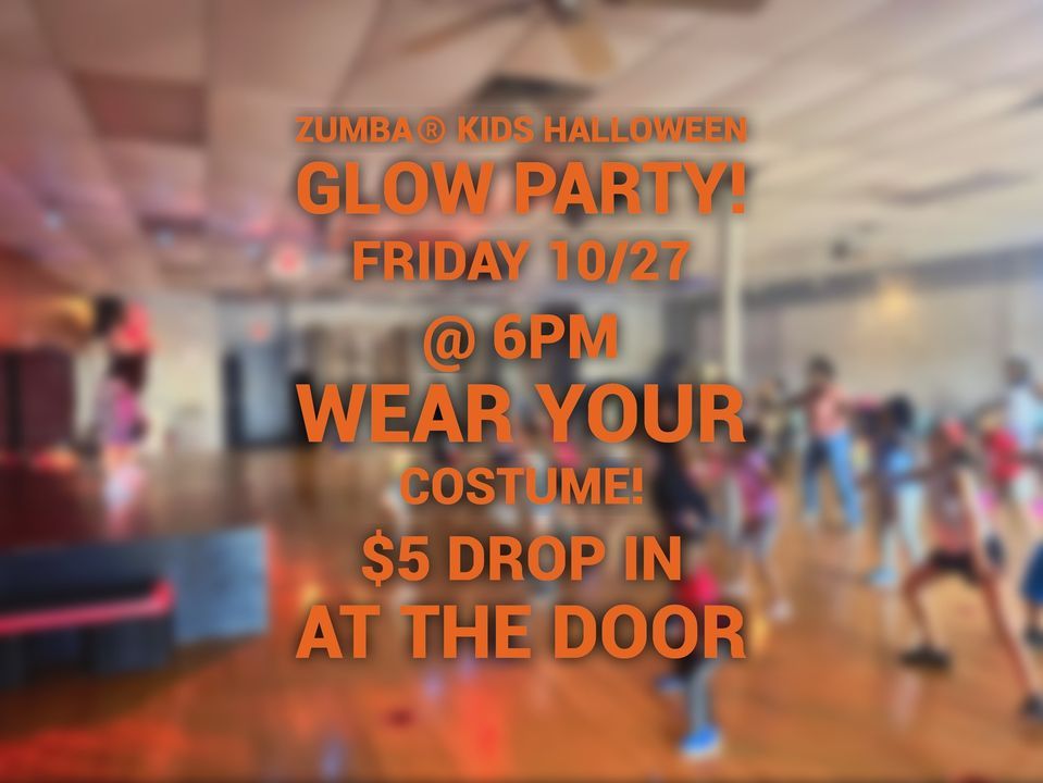 Zumba®️ Kids Halloween Glow Party! Studio Z Fitness, Sterling Heights