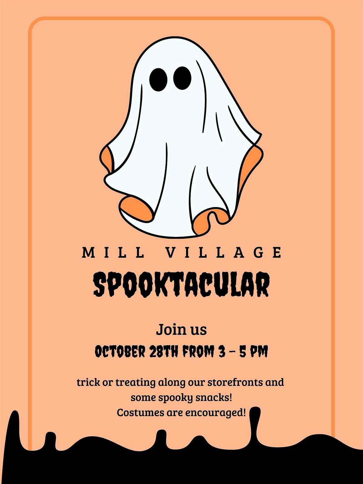 Mill Village Trick or Treat Mill Village Shopping Center, Sudbury, MA