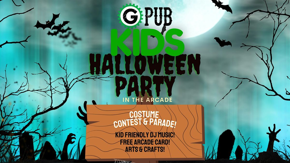 Kids Halloween Party in the Arcade