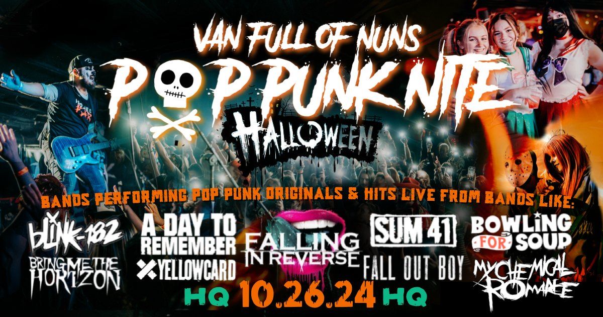 Pop Punk Nite: Halloween! Denver, CO by: Van Full of Nuns!