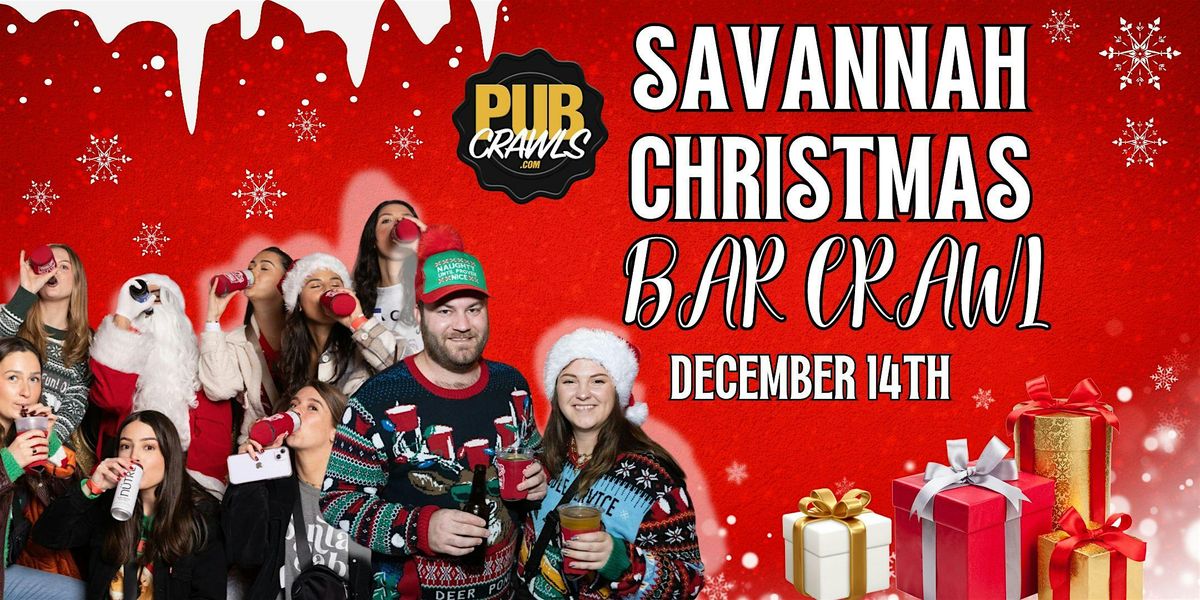 Savannah Official Christmas Bar Crawl