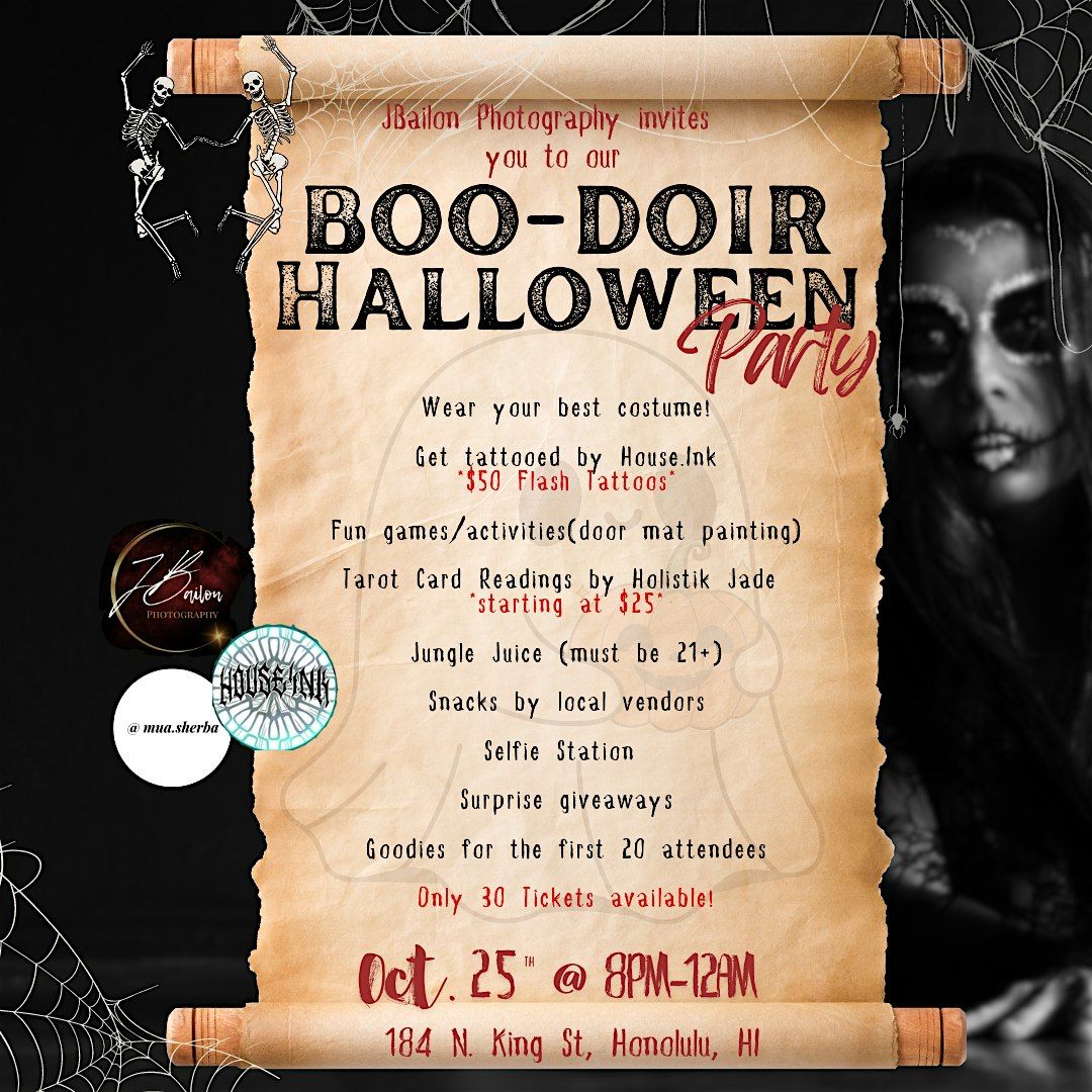 JBailon Studio's Boo-doir Halloween Party