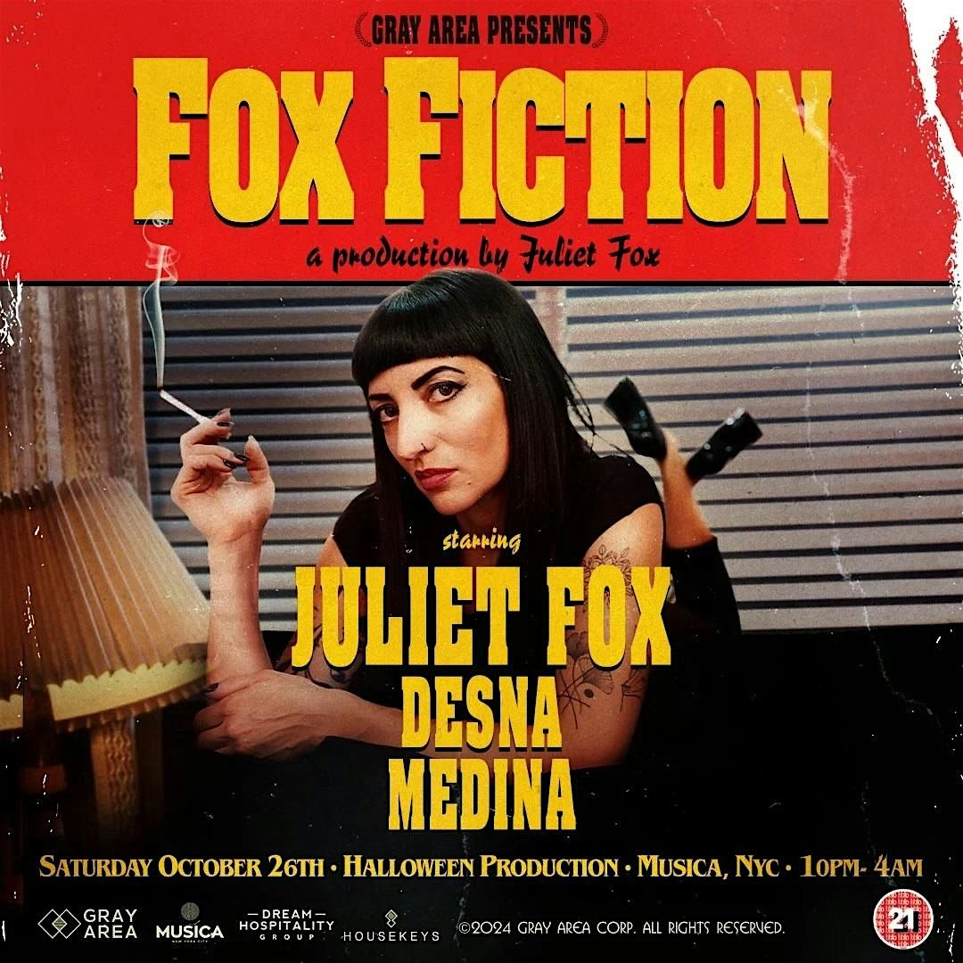 JULIET FOX @ MUSICA NYC OCTOBER 26 - HALLOWEEN PARTY