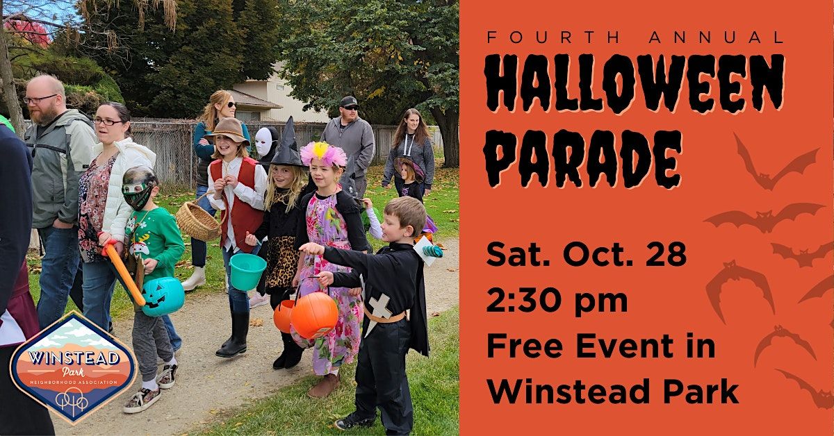Halloween Parade & Trick or Treat Winstead Park, Boise, ID October