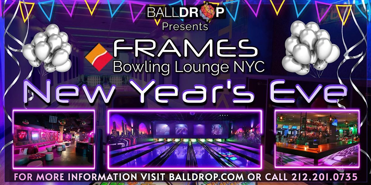 Frames Bowling Lounge New Years Eve Frames Bowling Lounge NYC, New