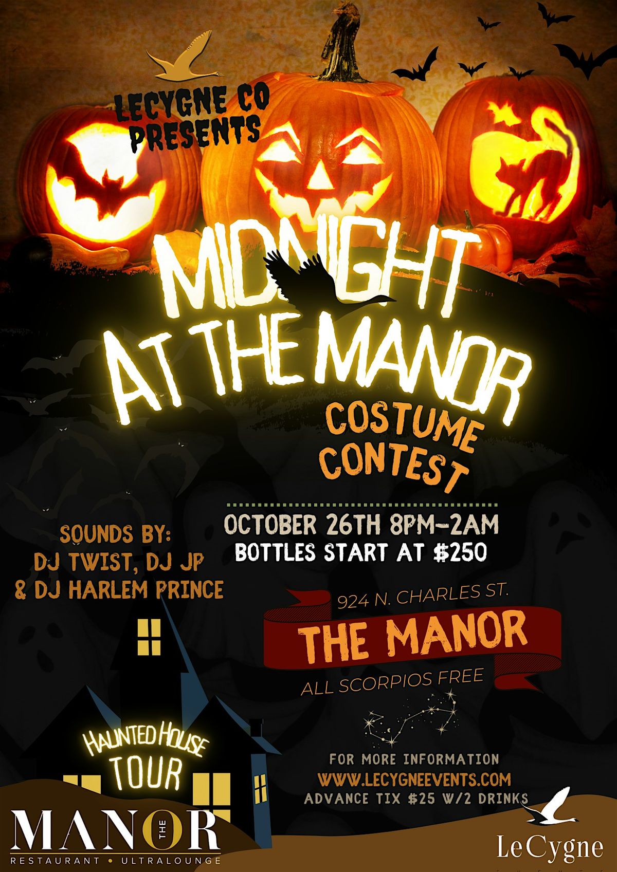 MIDNIGHT AT THE MANOR