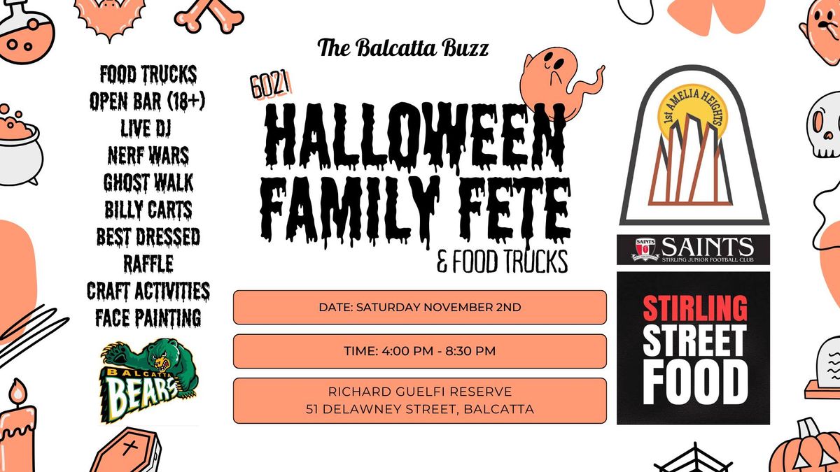 HALLOWEEN FAMILY FETE & FOOD TRUCKS