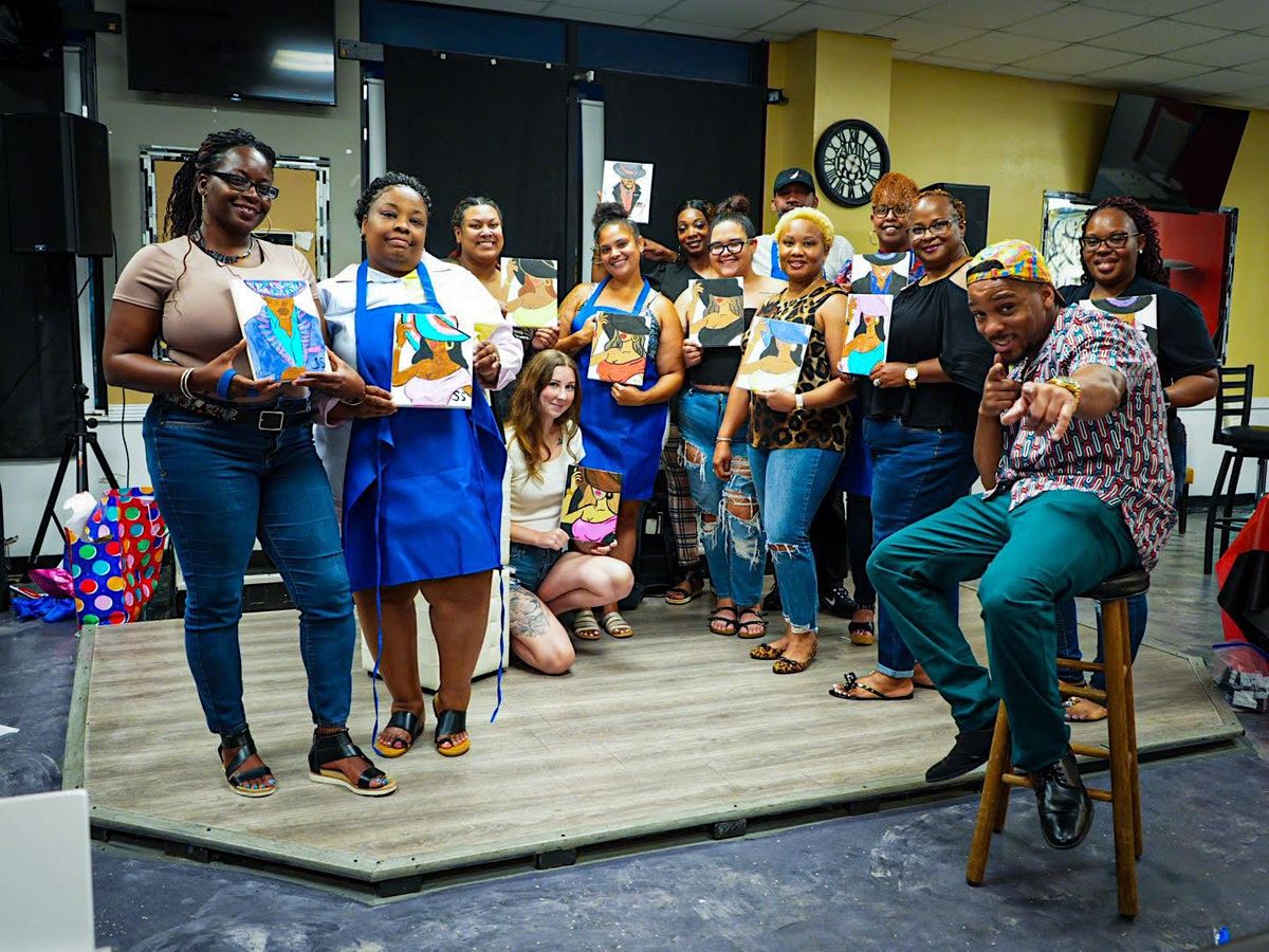 Paint & Sip Valentine Day Edition White Rabbit Pub, Fayetteville, NC