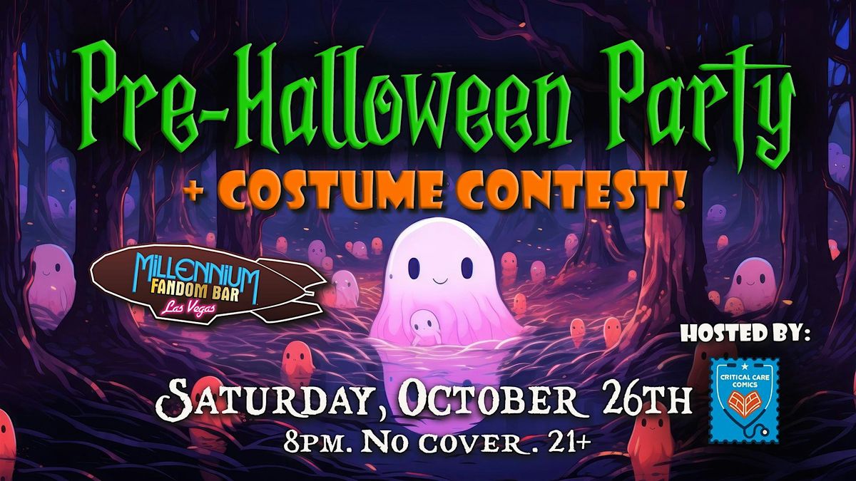 Pre-Halloween Party and Costume Contest!!