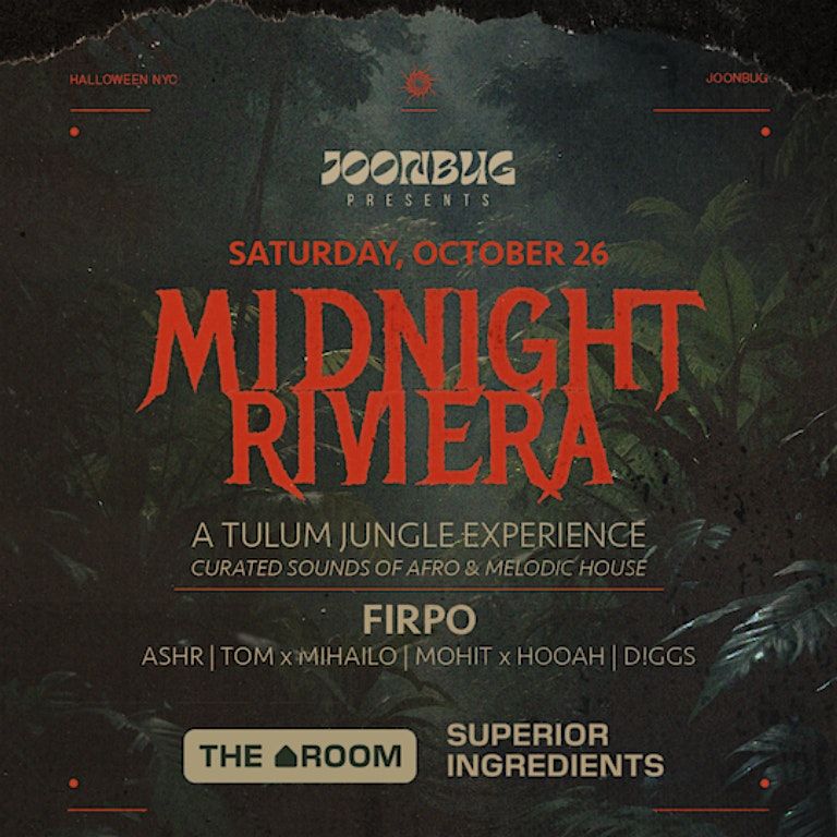 Midnight Riviera  at The Room (74 Wythe) Halloween NYC