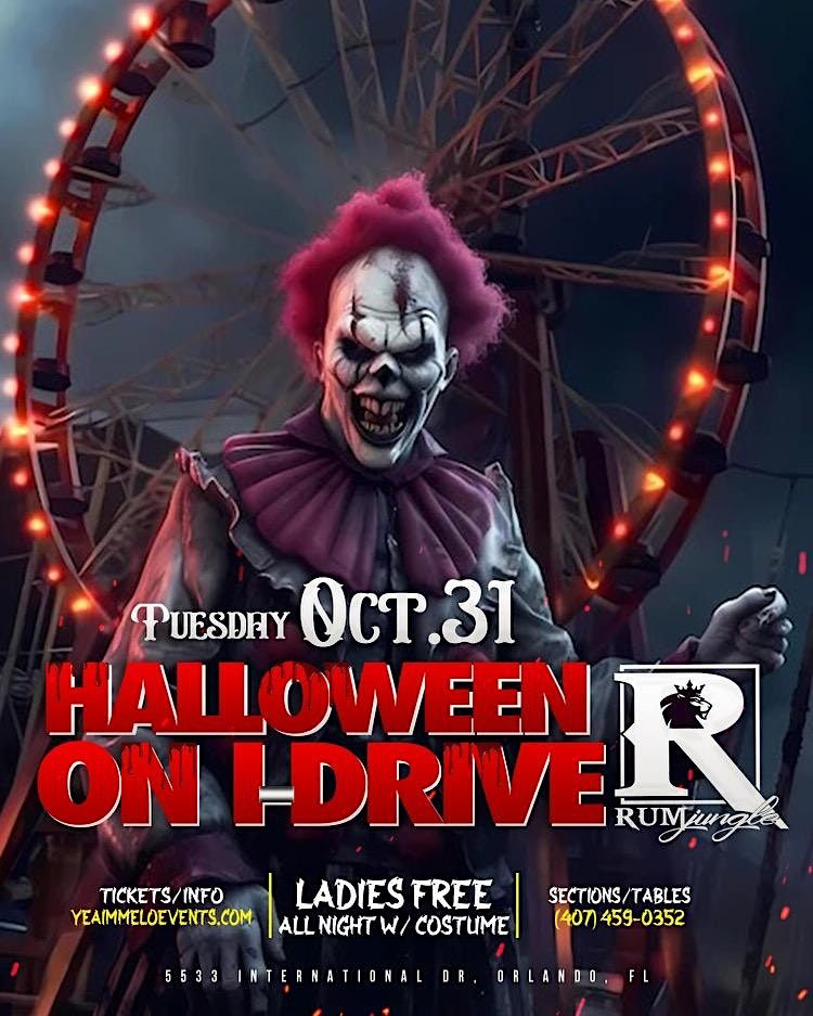 Halloween On IDrive Rum Jungle, Orlando, FL October 31 to November 1