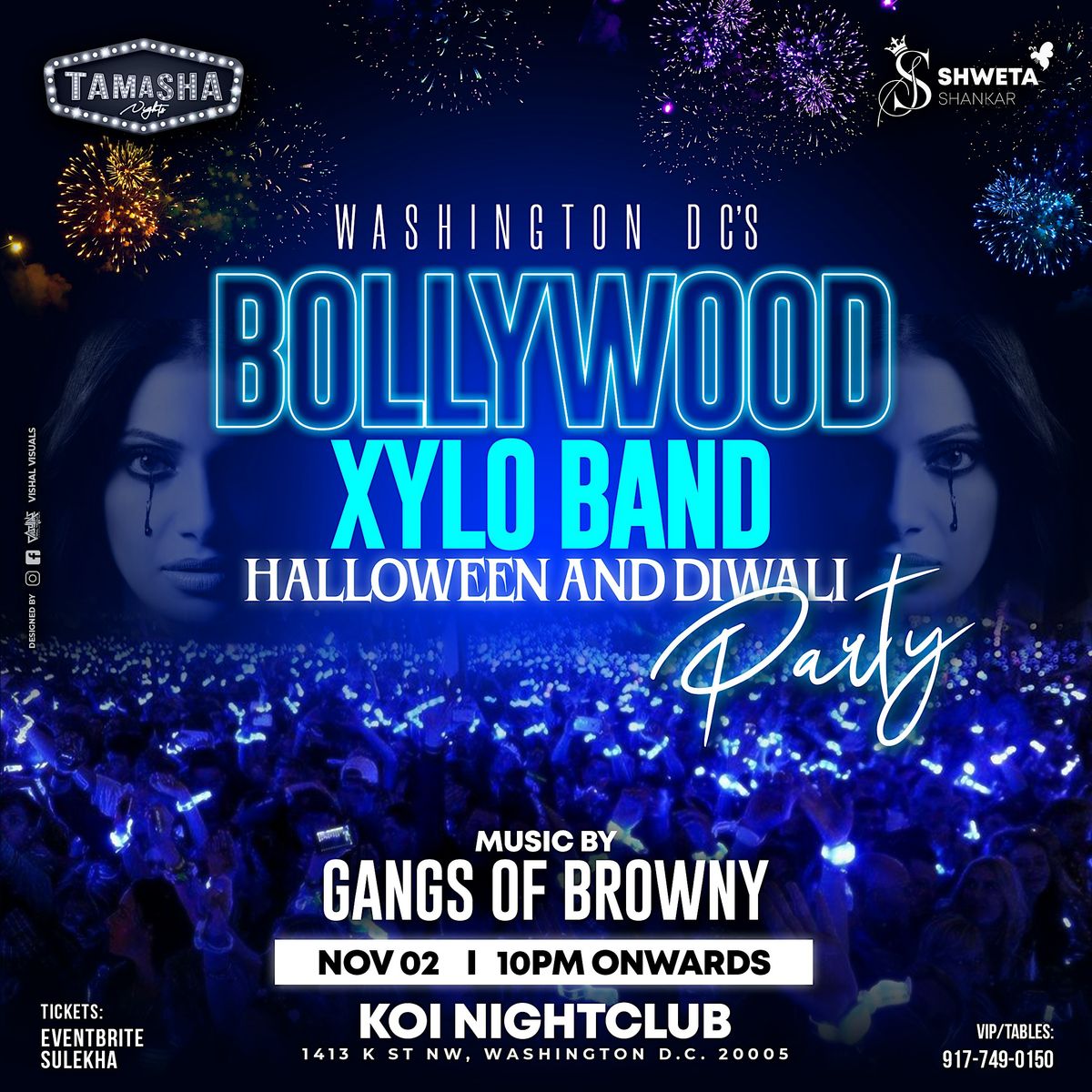 D.C. BOLLYWOOD DIWALI PARTY WITH XYLO BANDS @KOI NIGHTCLUB