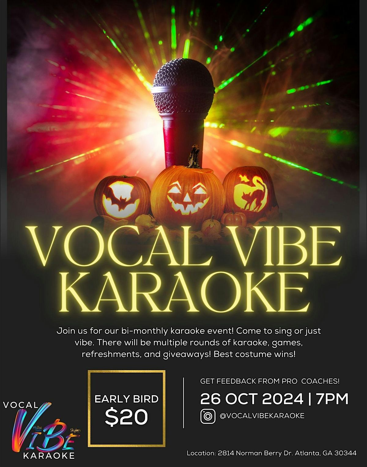 Vocal Vibe Karaoke - Halloween