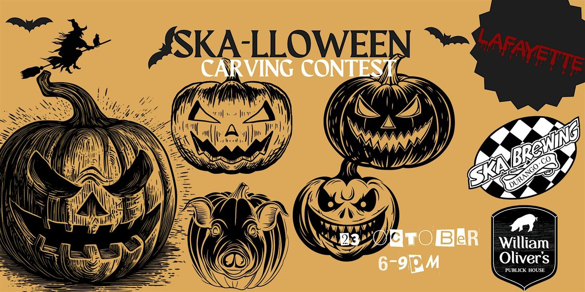 "Ska"-lloween Pumpkin Carving Contest