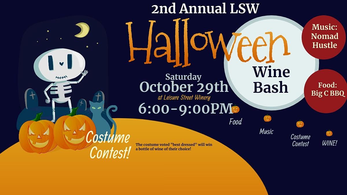 2nd Annual LSW Halloween Bash ft. Nomad Hustle