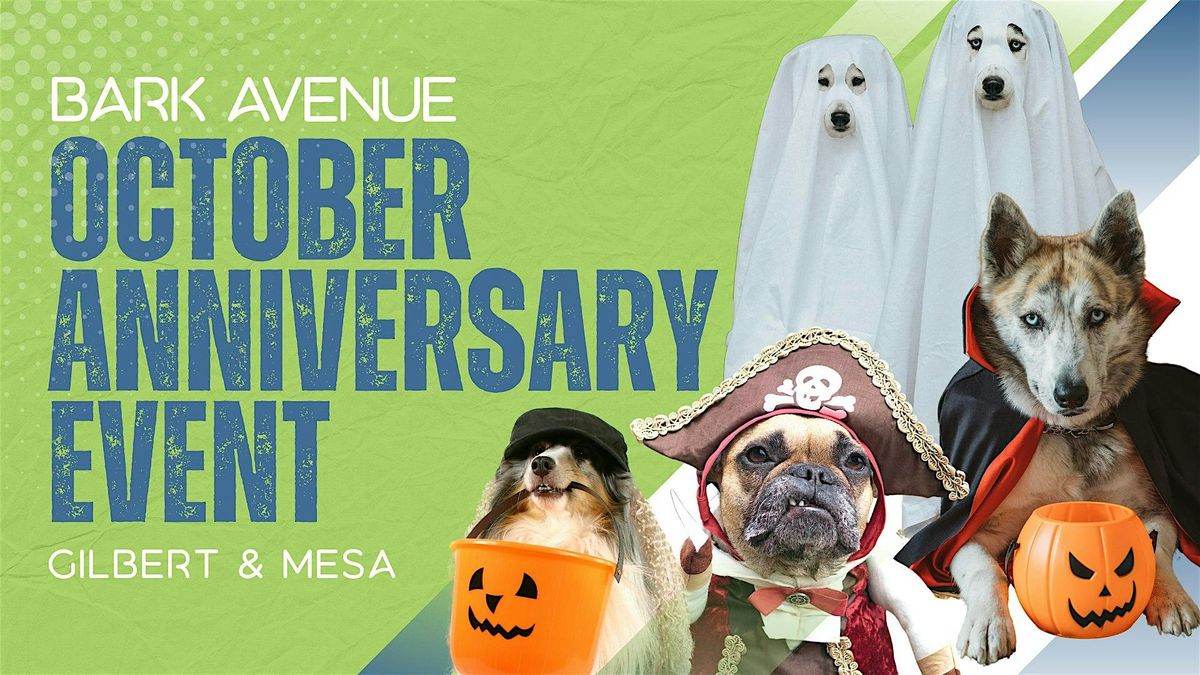 Bark Ave Pet Supply: October Anniversary Event (Mesa)