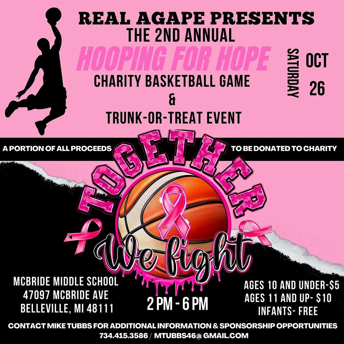 2nd Annual Hooping for Hope Charity Basketball Fundraiser