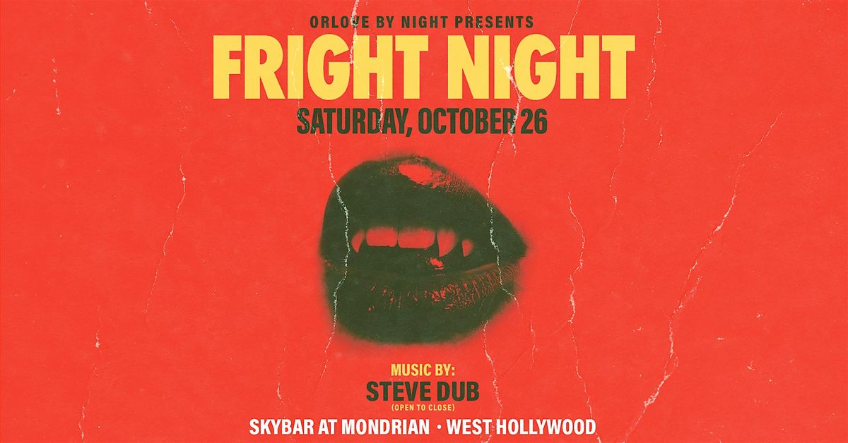 Fright Night at Skybar at Mondrian [Saturday, 10\/26]