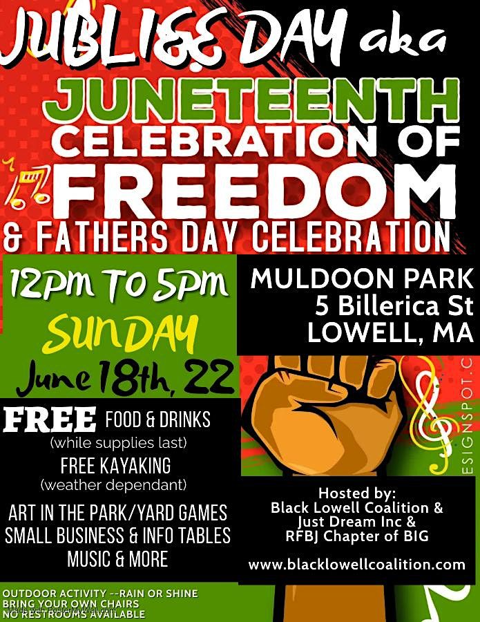 Juneteenth & Father's Day Celebration in Lowell