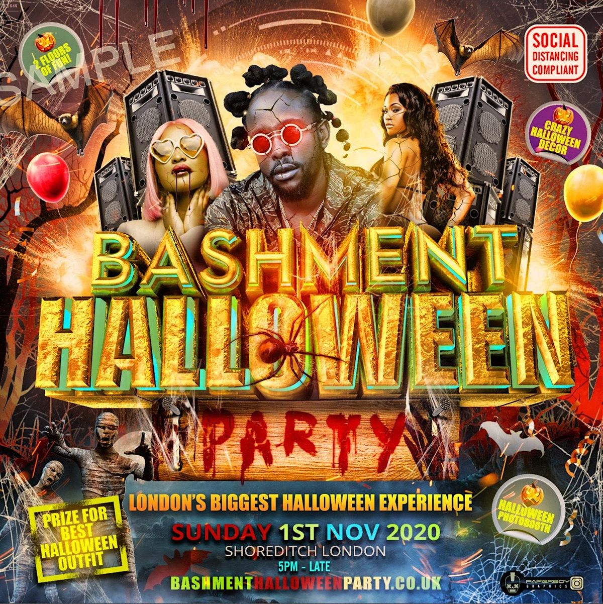 BASHMENT HALLOWEEN PARTY - Shoreditch Party